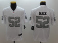 Men's Las Vegas Raiders Khalil Mack #52 White Player Game Jersey1