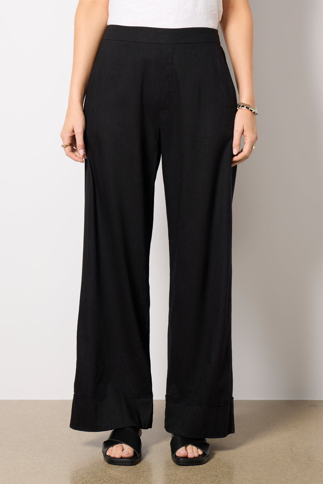 Women's Meg Linen Trouser Pants