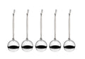 Iittala glass ball 40mm silver 5set