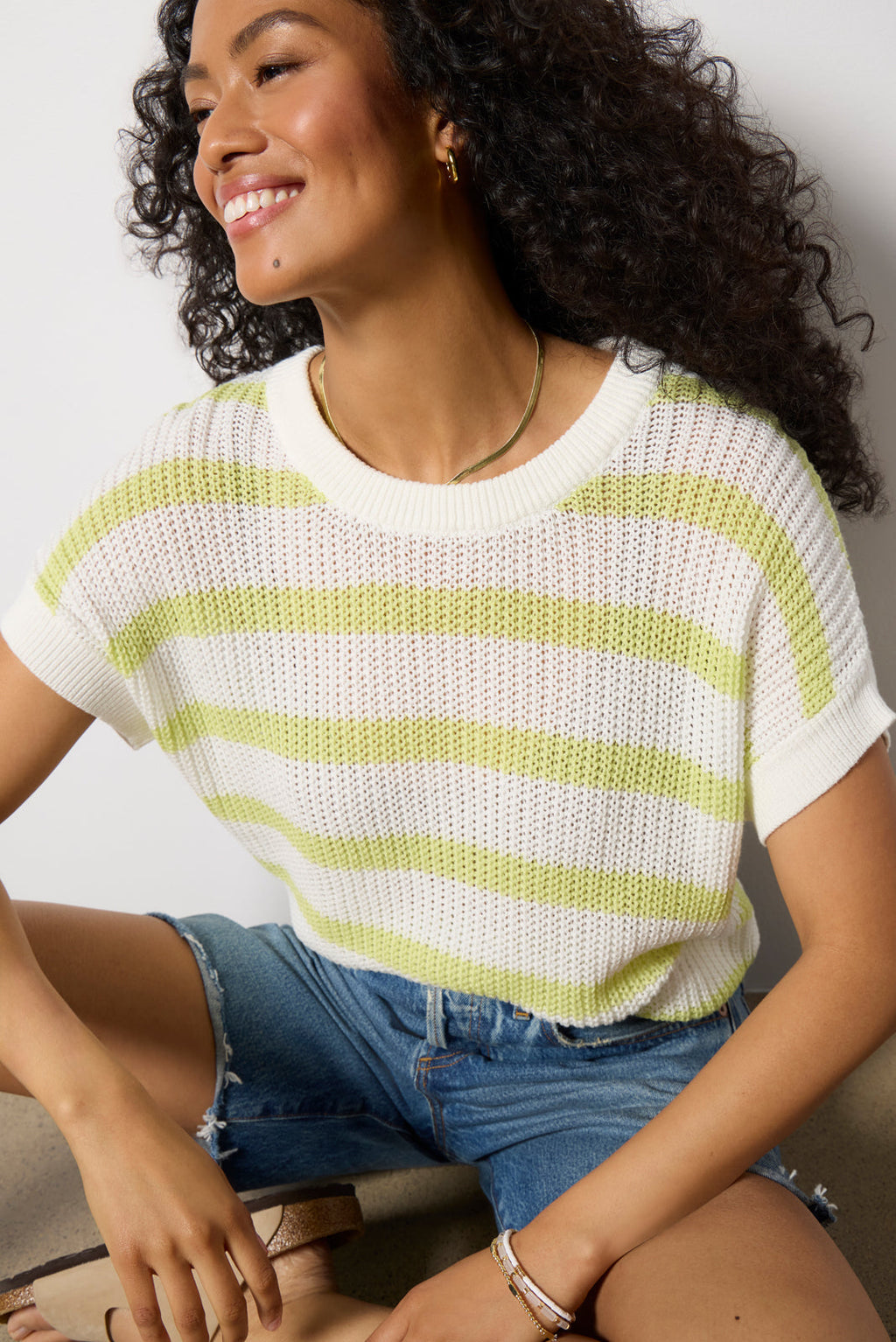 Women's Ivy Open Weave T-Shirt