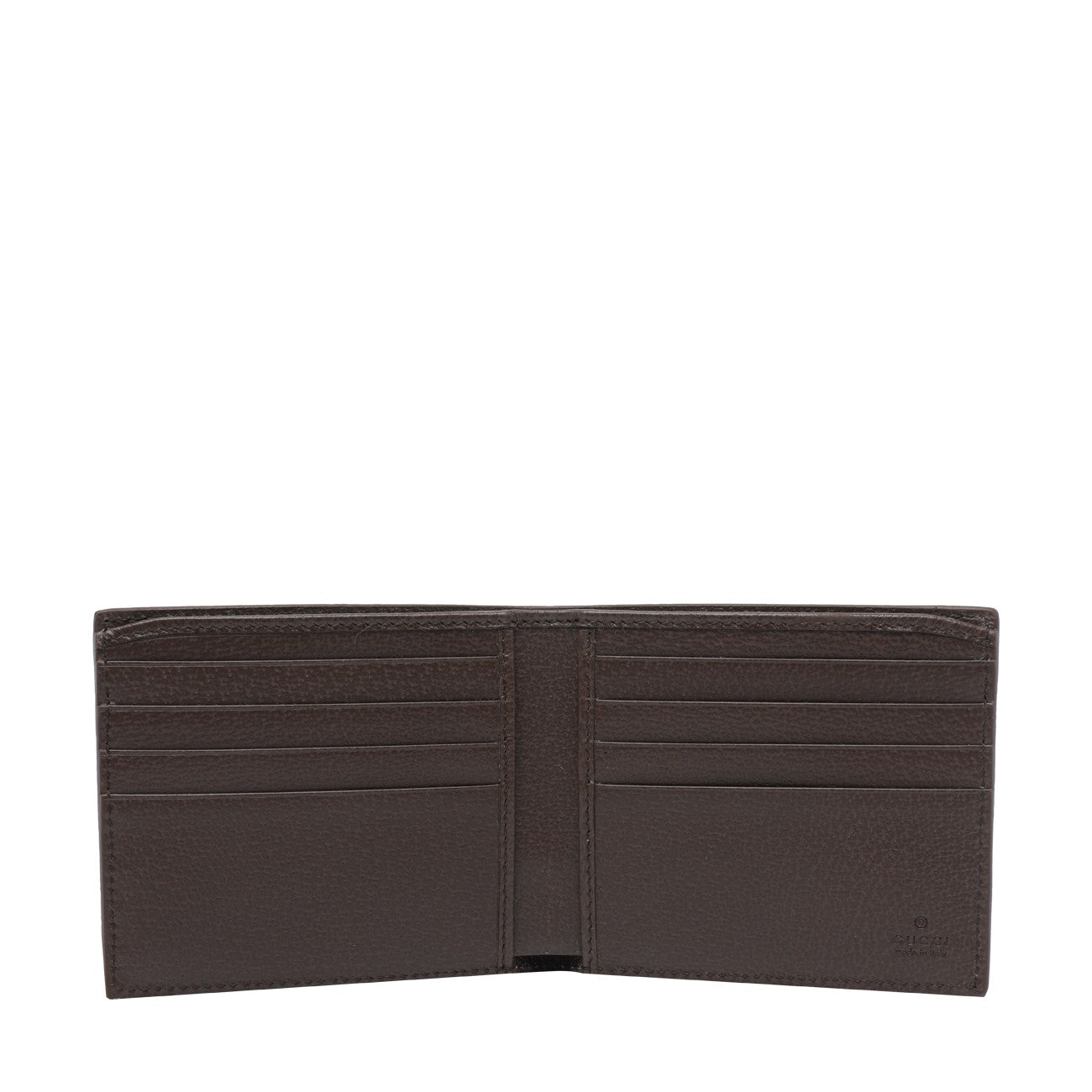 Gucci Men Bi-Fold Gg Logo Wallet