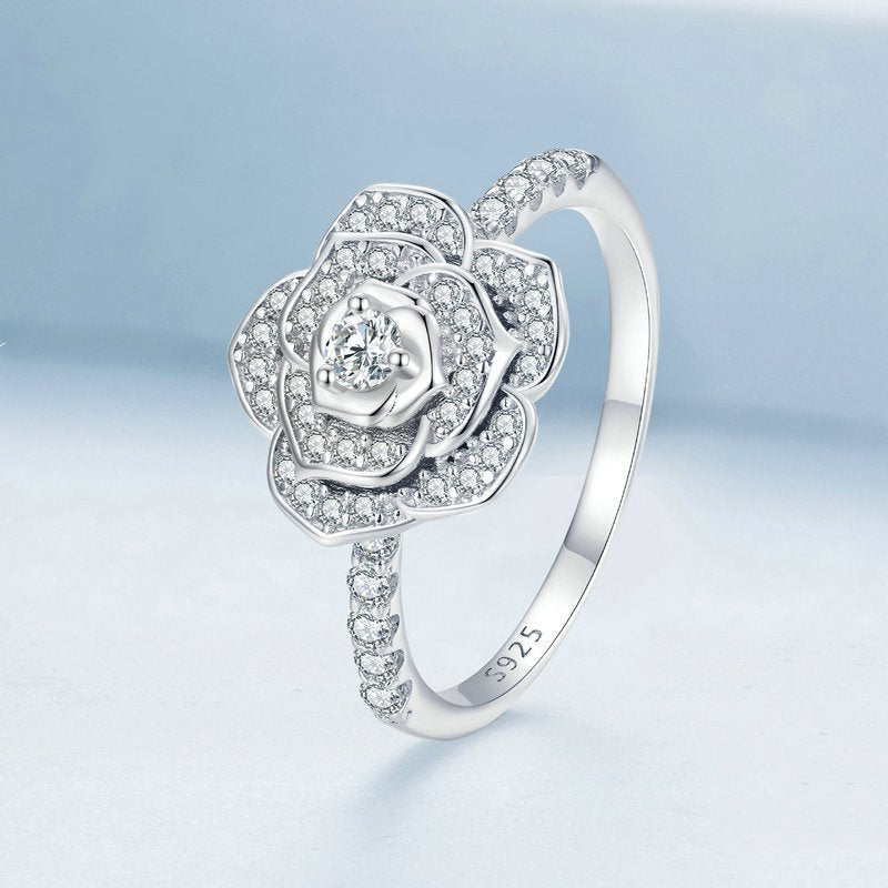 Blooming Radiance Rose Petal Ring
