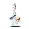 Blue Mixer Baking Dangle Charm