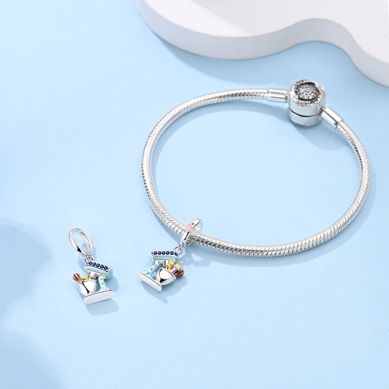 Blue Mixer Baking Dangle Charm