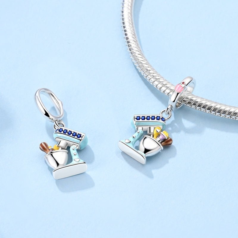 Blue Mixer Baking Dangle Charm