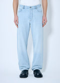 Bottega Veneta Men Extra Bleached Wide Leg Jeans