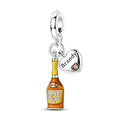 Brandy Bottle & Heart “Brandy Lover” Dangle Charm