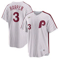 Bryce Harper Philadelphia Phillies Cooperstown Limited Jersey – White