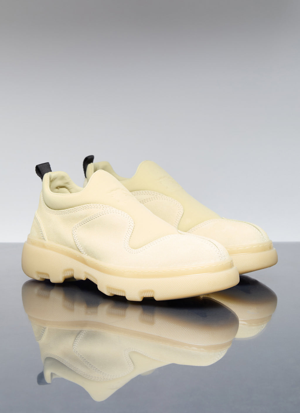 Burberry Men Suede Foam Sneakers