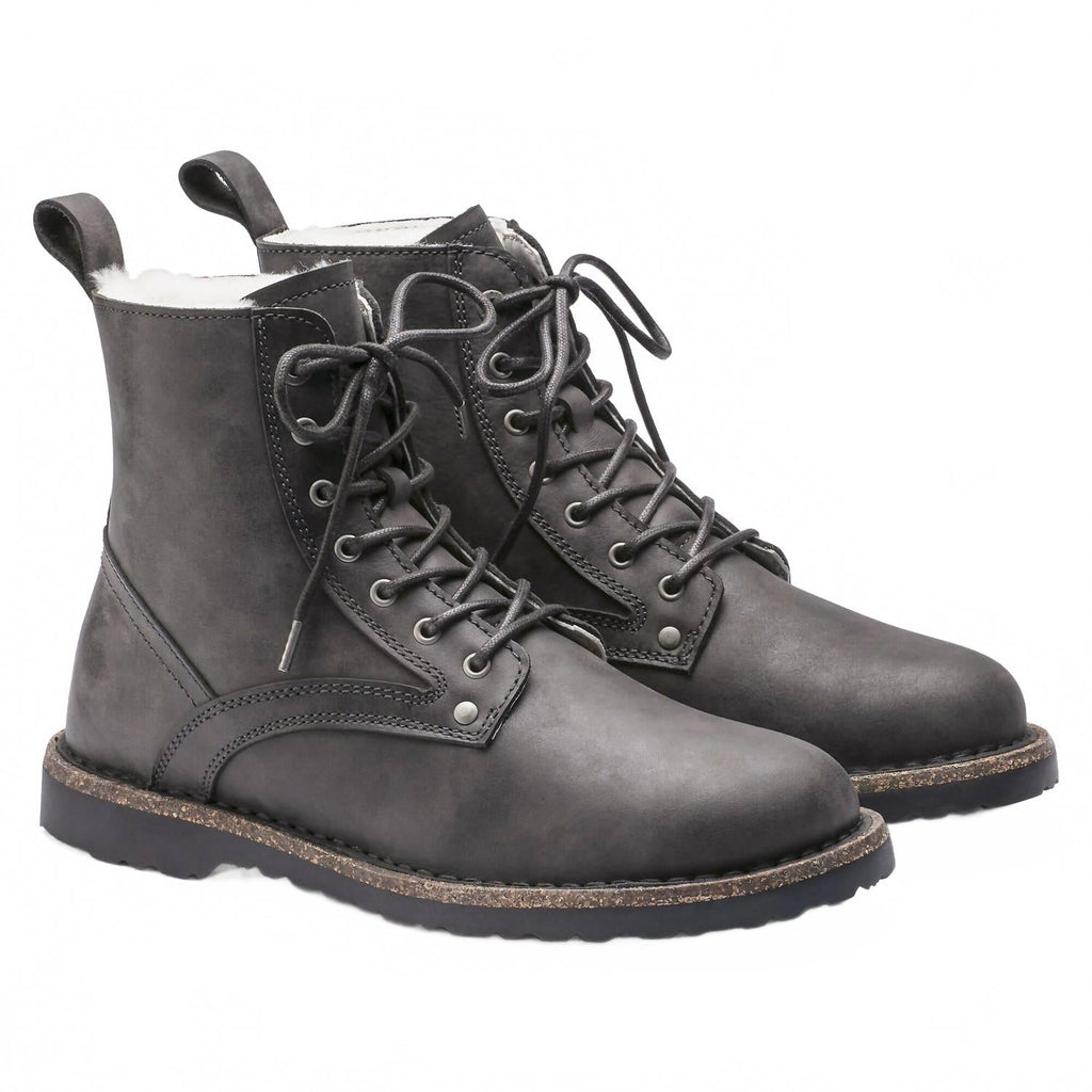 Women's Bryson Shearling Ankle Boots In Graphite