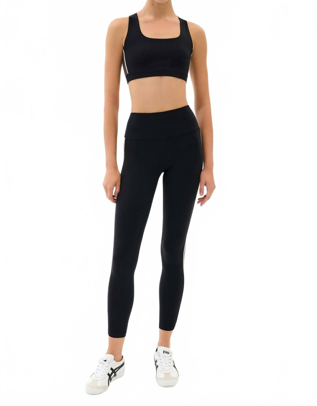 Margot Rigor Legging In Black / Dark Chocolate
