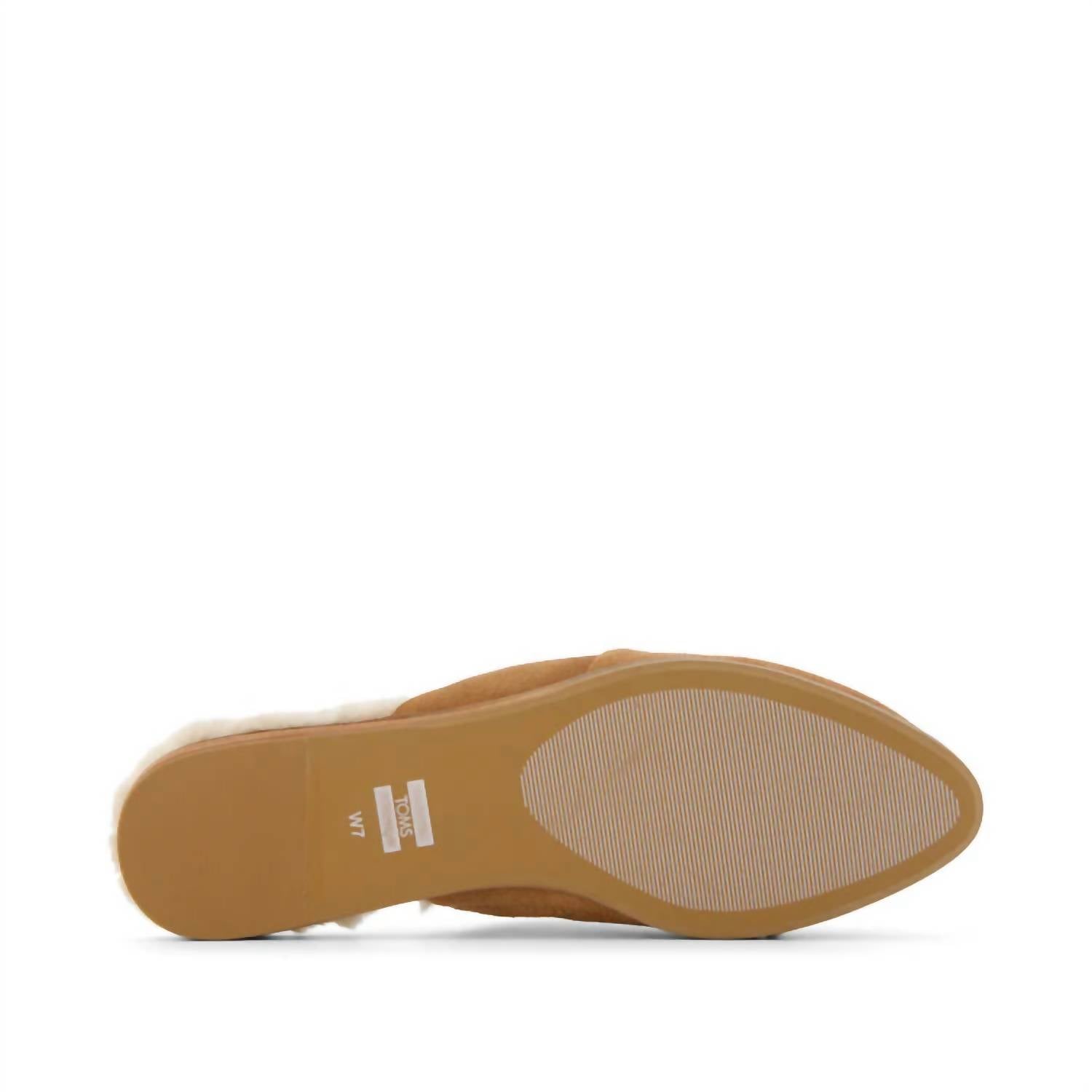 Women's Jade Mule In Cozy Brown