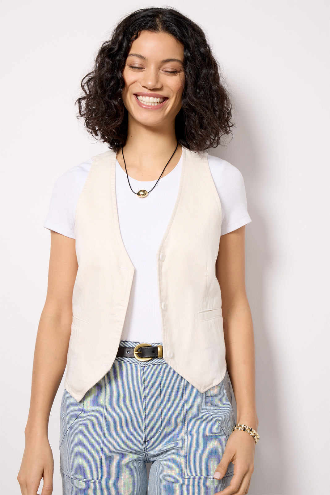 Women's Seamed Vest