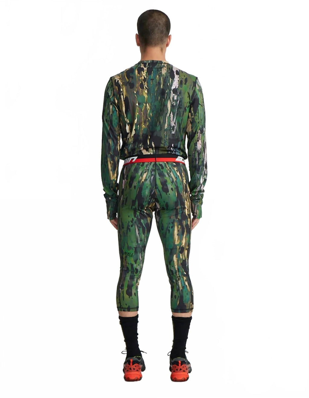 Next To Skin Base Layer Top In Green