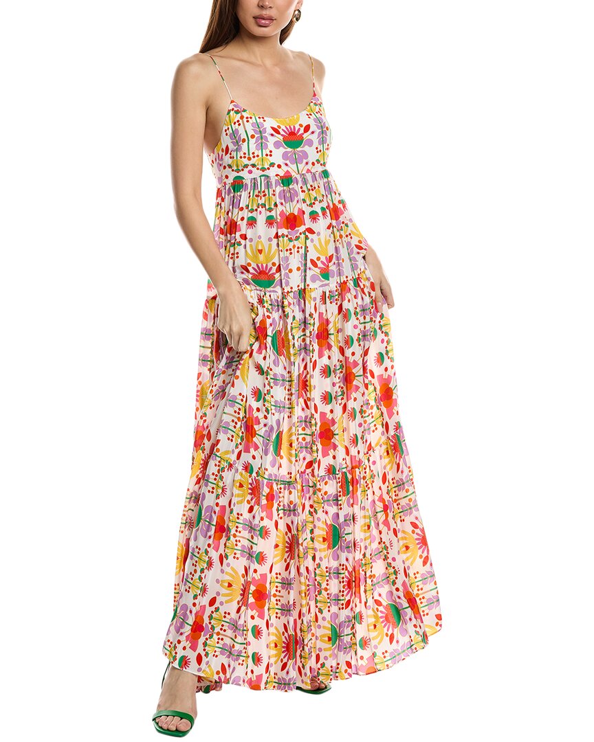 Borgo De Nor Merle Crepe Maxi Dress