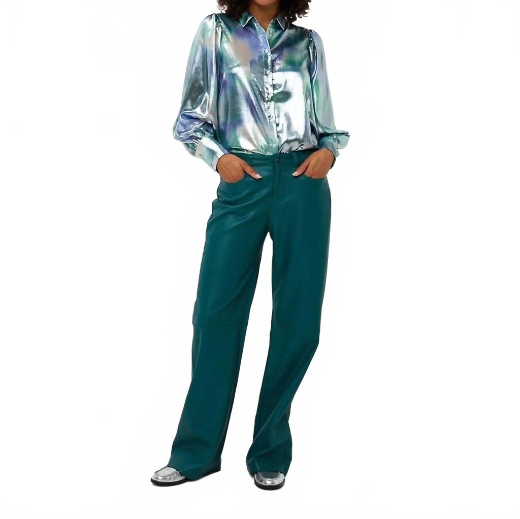 Faded Vibrance Blouse In Multi