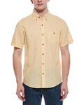 WEATHERPROOF VINTAGE Linen-Blend Vertical Dobby Shirt