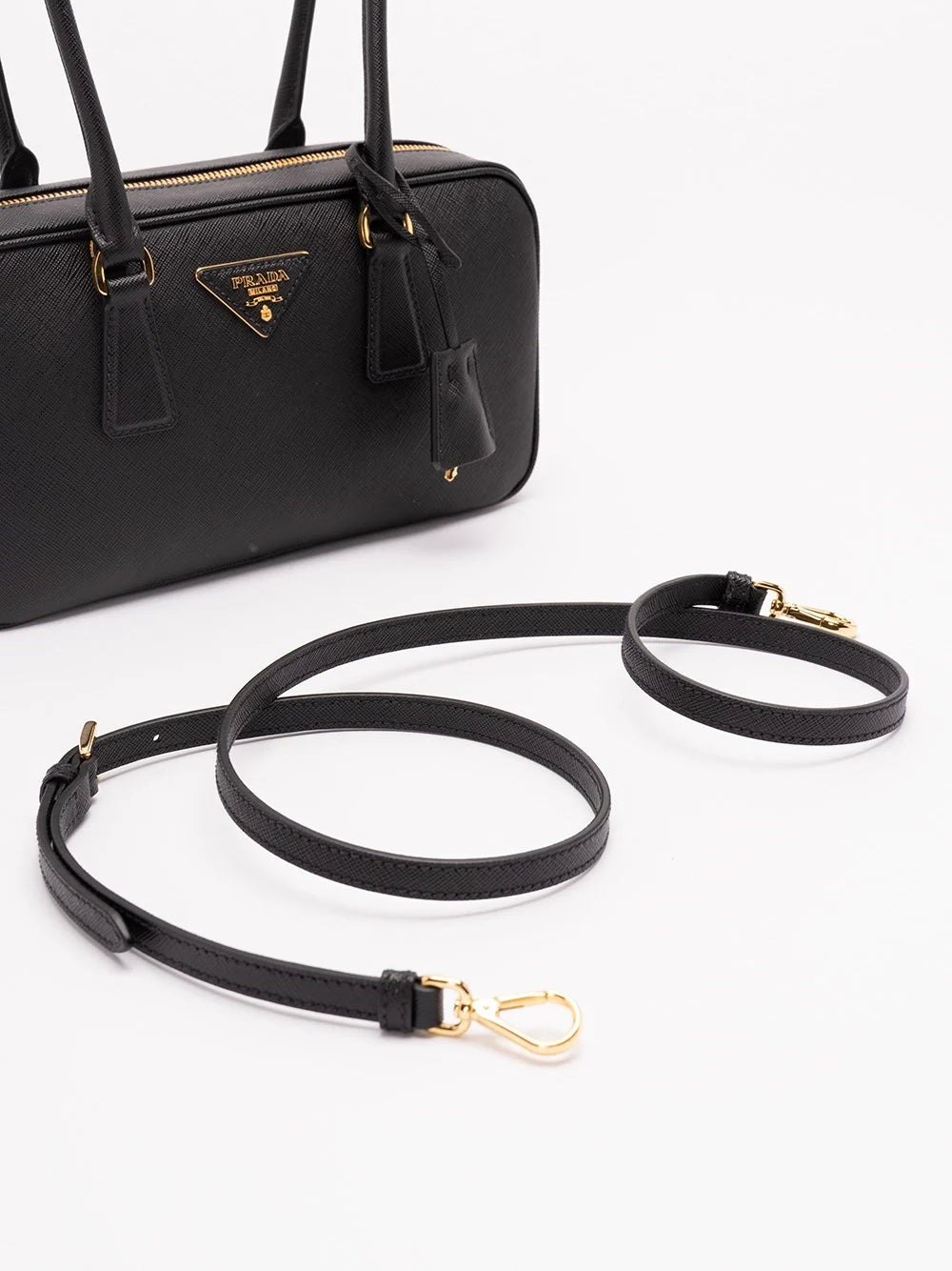 Prada Women Small Saffiano Leather Handbag