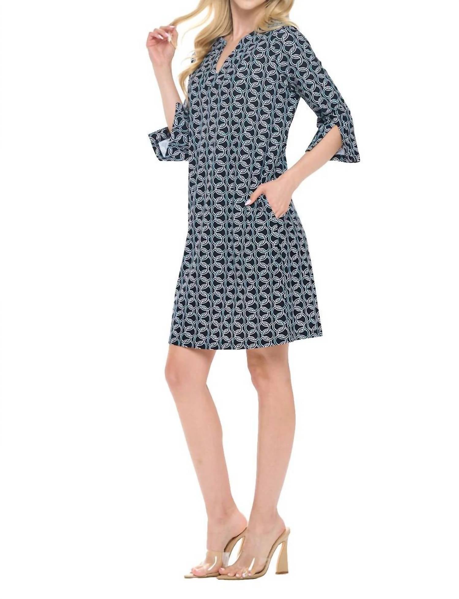 Annalee Mini Dress In Black 1291