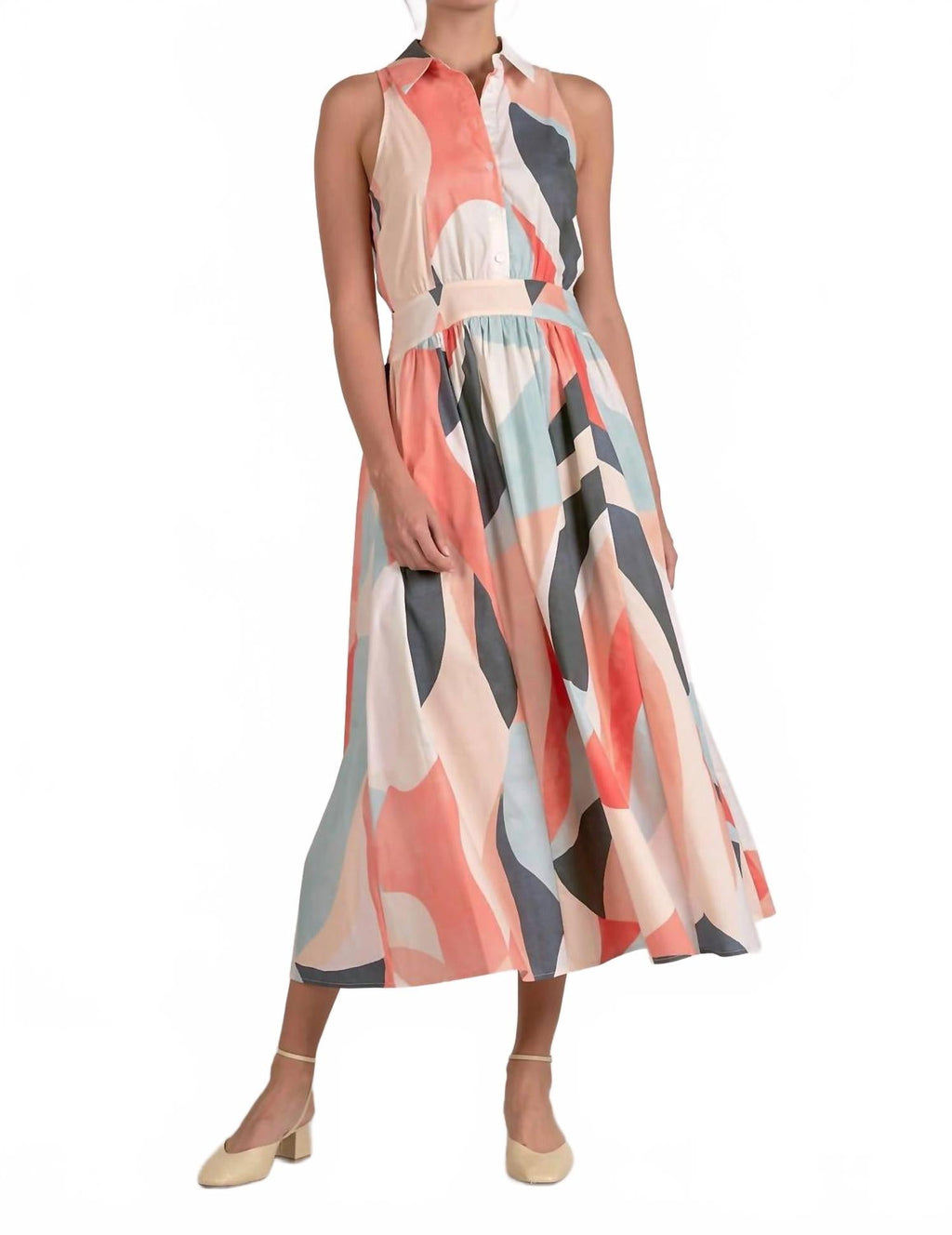 Prism Pop Maxi Dress In Multicolor