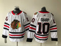 Men's Chicago Blackhawks Patrick Sharp #10 White Breakaway Player jersey