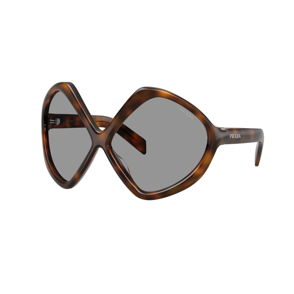 0pr B21s Oversized Geometric Tortoiseshell Sunglasses