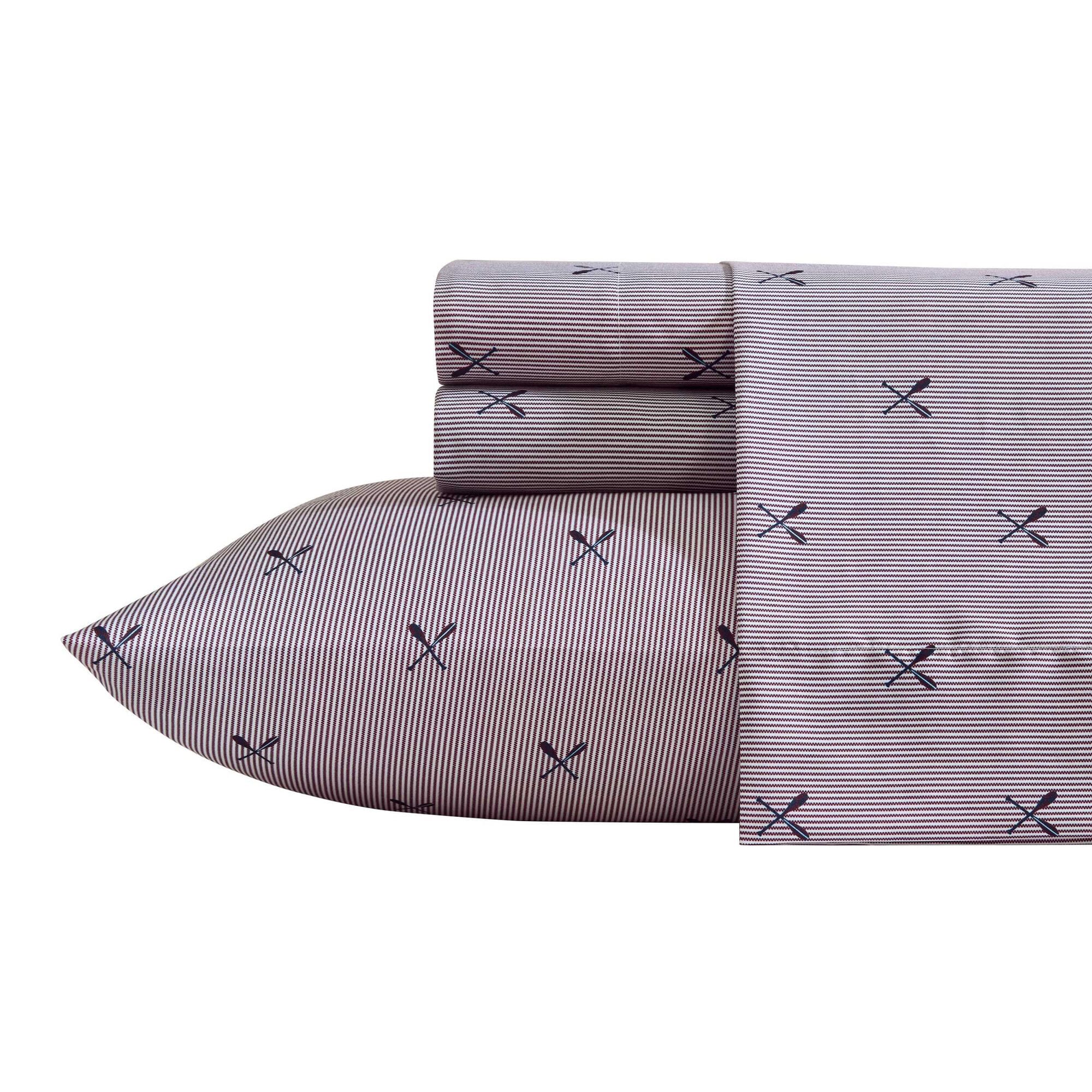 Nautica Coxswain Stripe Blue Twin Xl Sheet Set