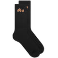 Men's Broken Bear Sock In Black
