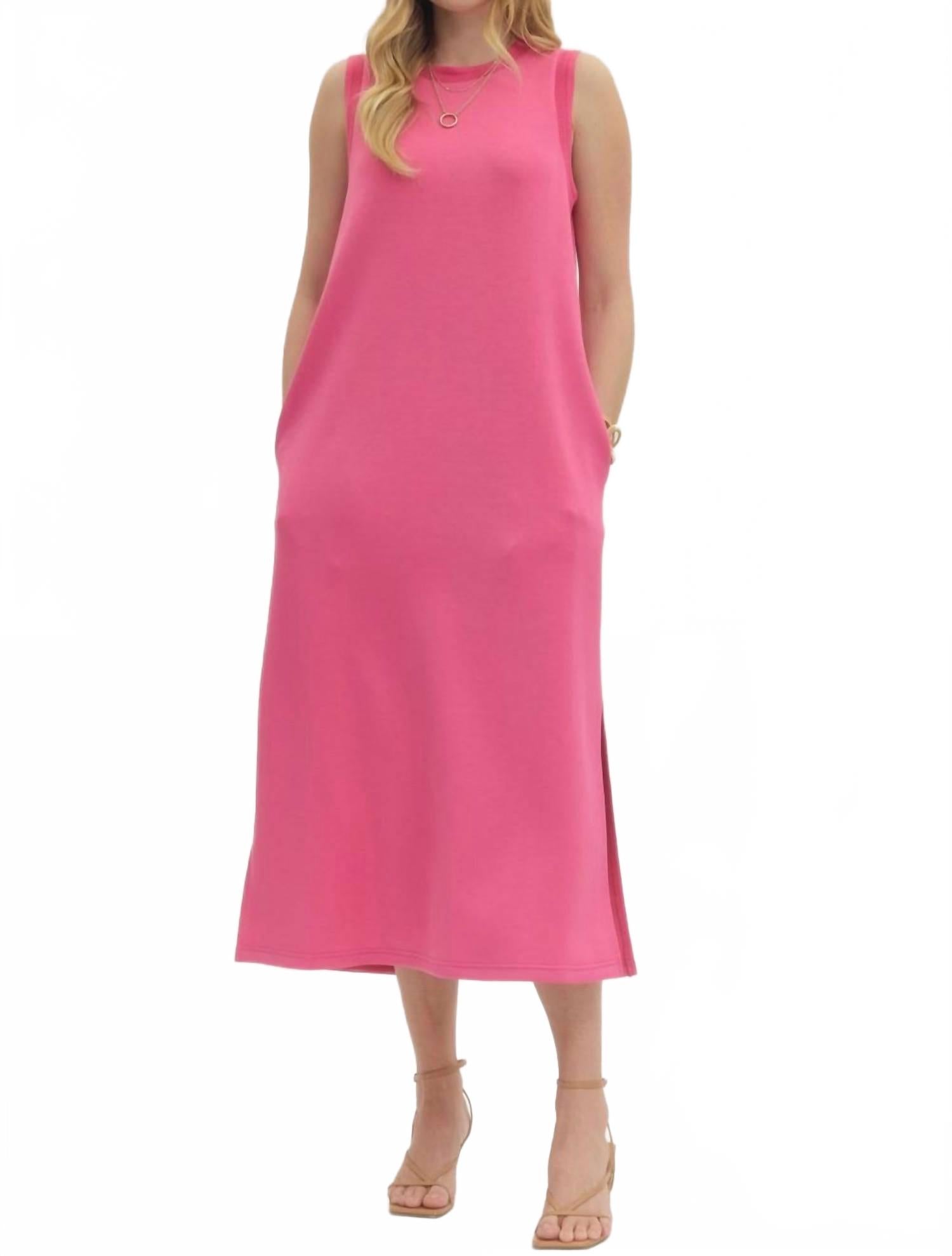 After Glow Dress In Pink