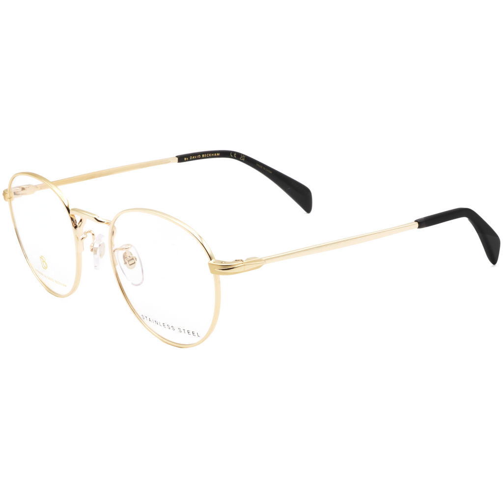 David Beckham Men's 50 mm Gold Opticals