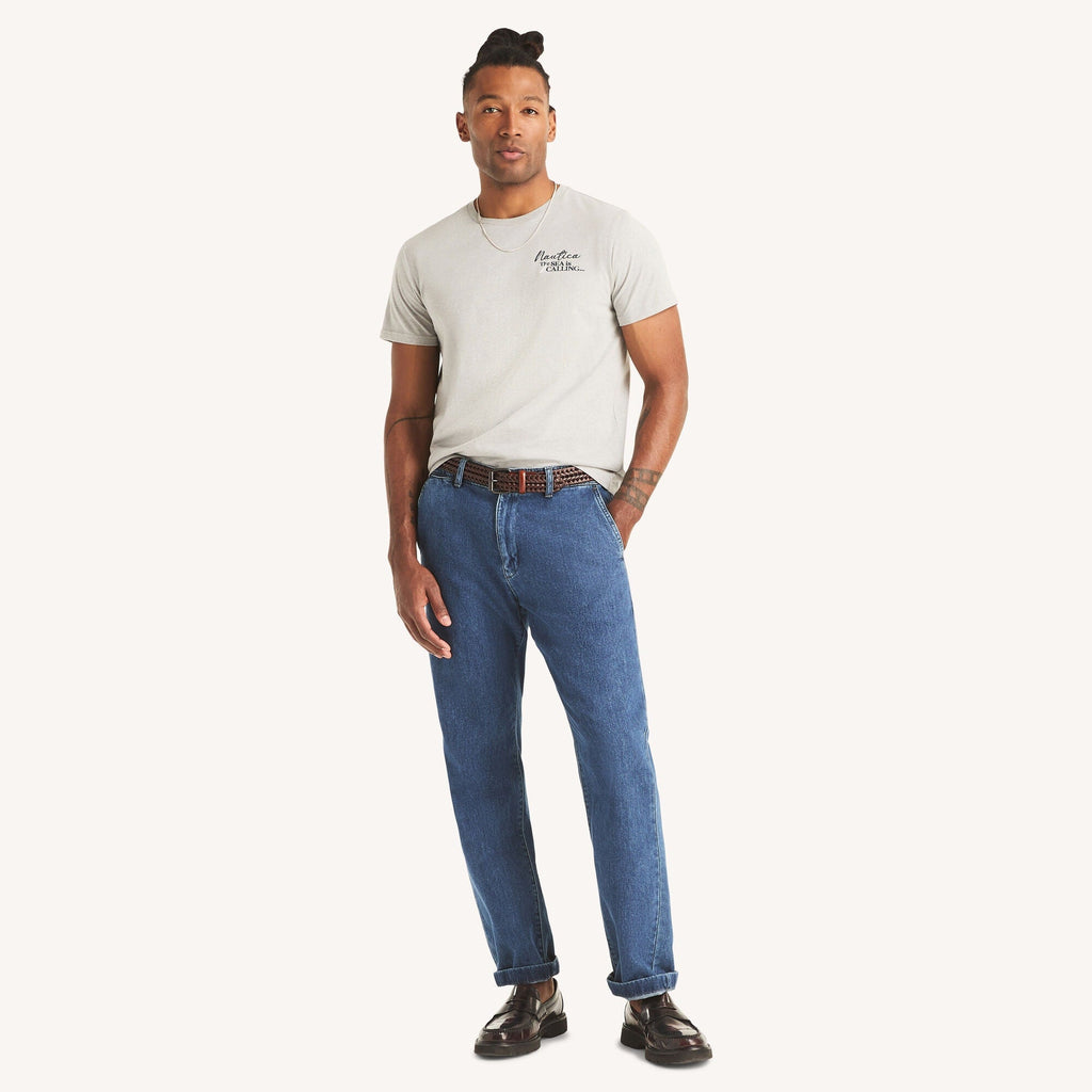 Nautica Mens Sea Is Calling Graphic T-Shirt