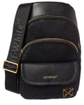 Off-White Mesh & Leather Backpack