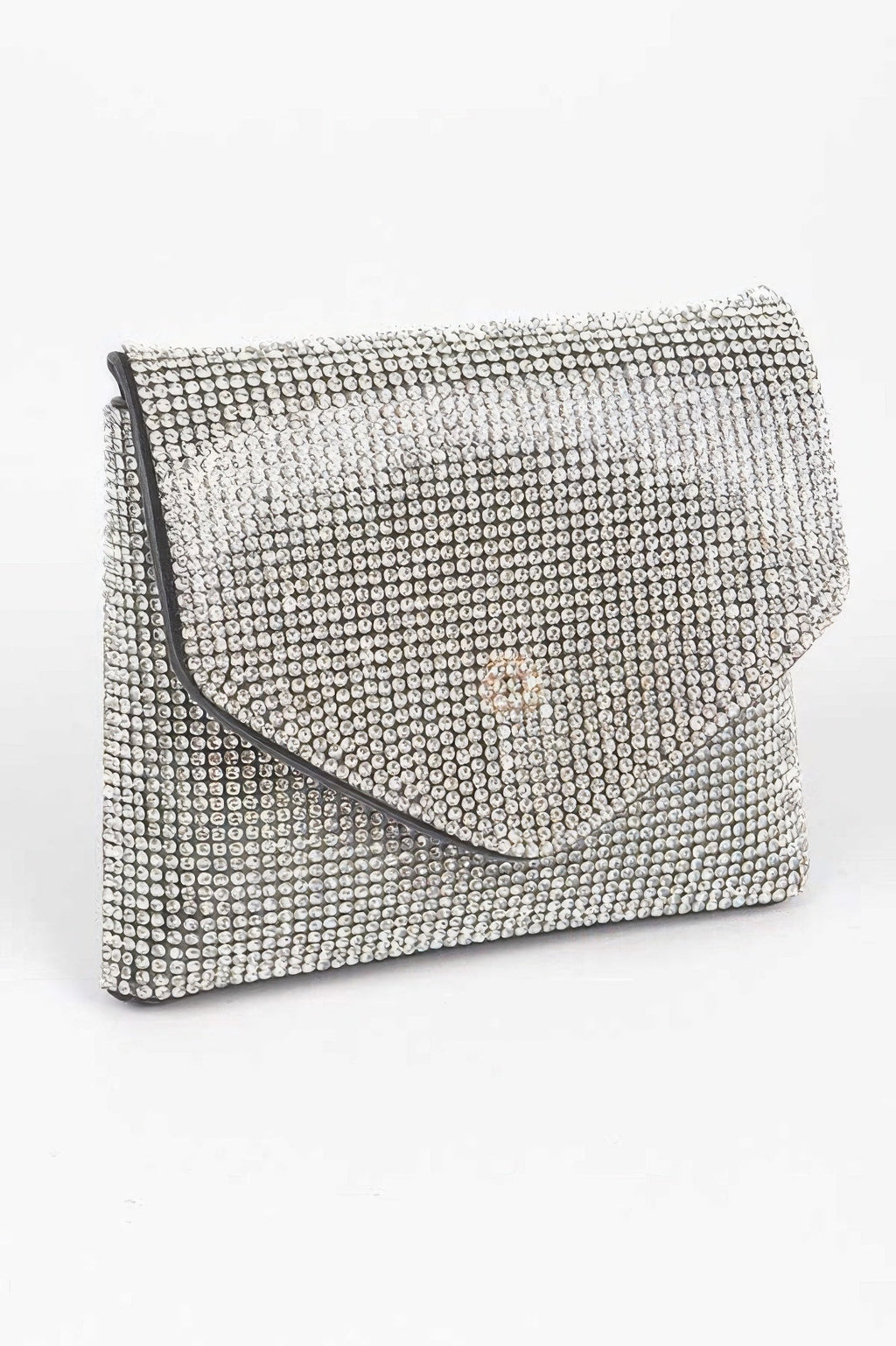 Rhinestone Mini Bag W Chain Belt