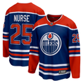Men's Edmonton Oilers Darnell Nurse #25 Royal Home Breakaway Player jersey