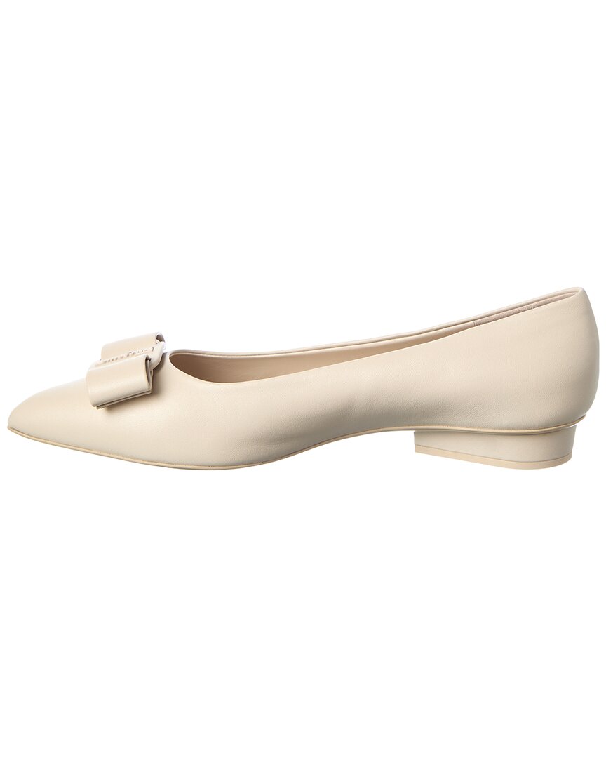 Ferragamo Viva Leather Flat
