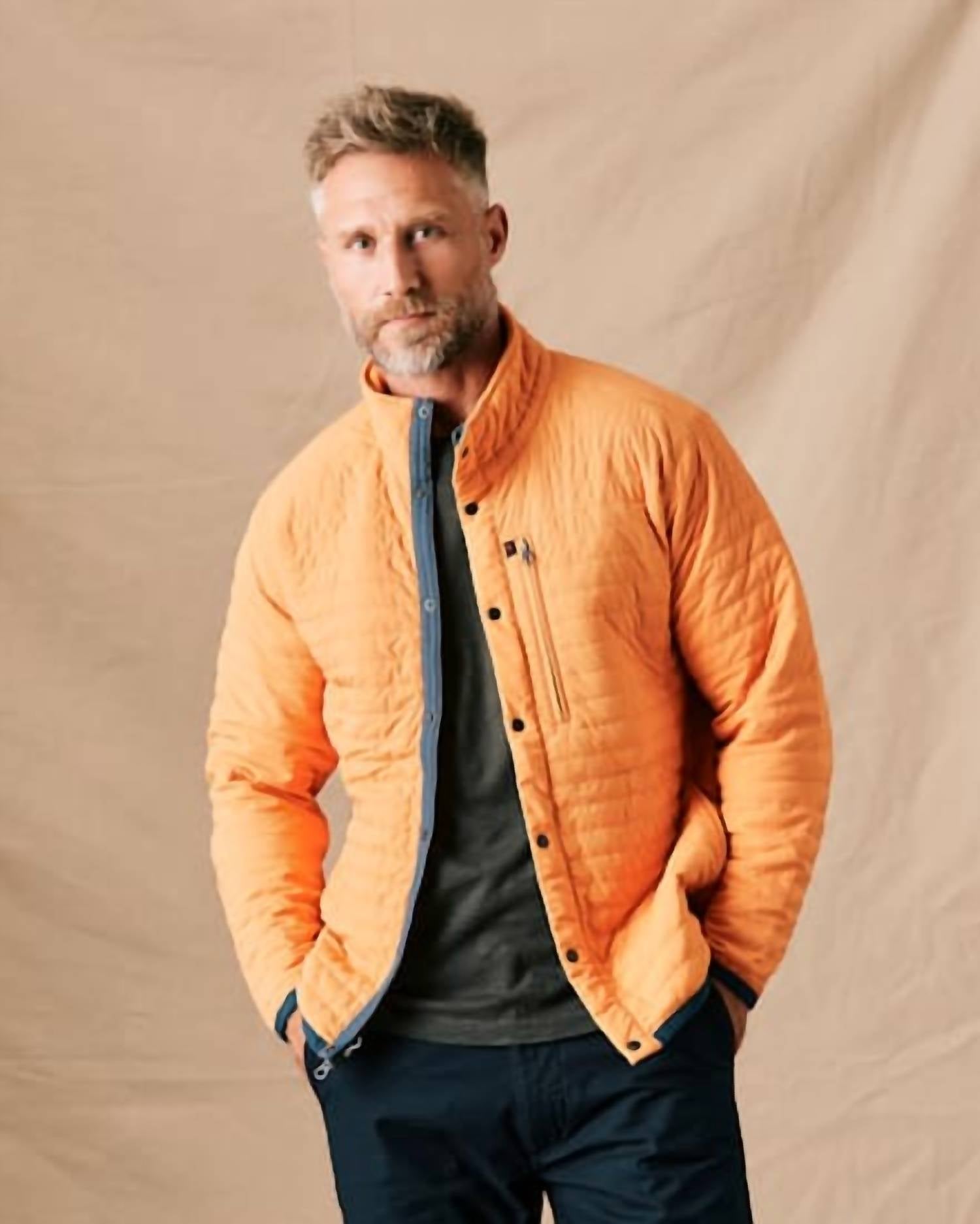 Windzip Casual Jacket In Citrus