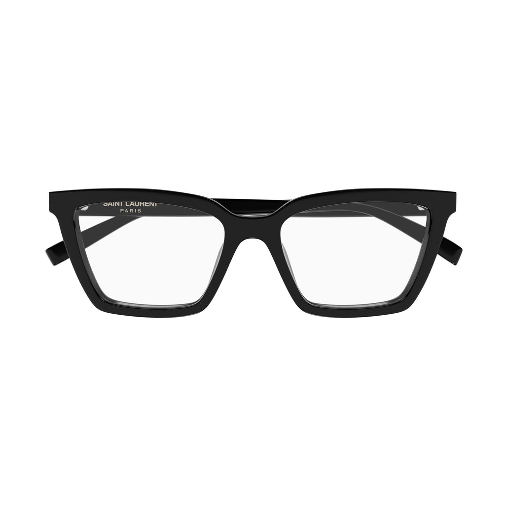 Bold Rectangular Sunglasses In Glossy Black Recycled Acetate