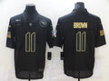 Men's Tennessee Titans A.J. Brown #11 Black Game Jersey1