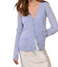 Amarosa V-Neck Cardigan In Ocean Wave