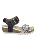 Women's Quinn 02 Wedge Sandals In Black Kombi