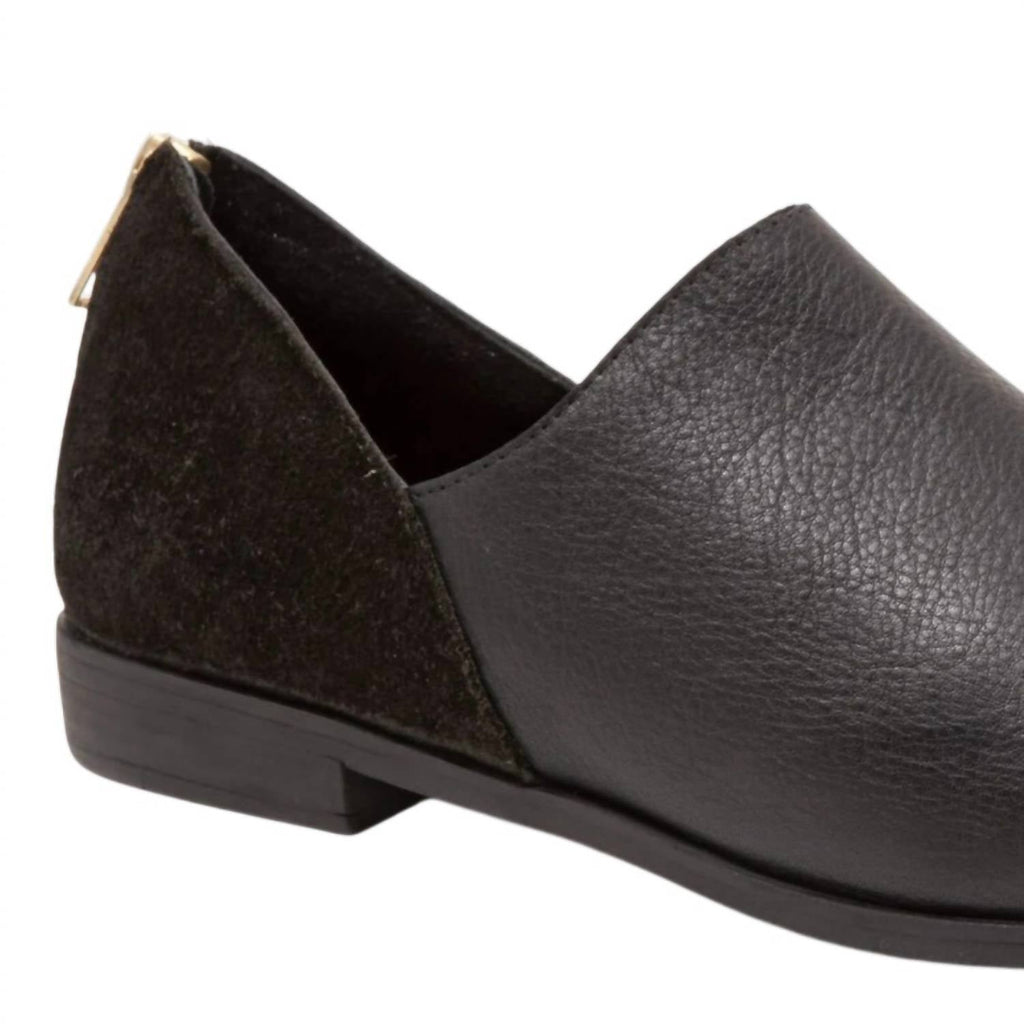 Women's Beau Flat Shoes In Black