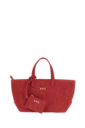 Red Le Drummer Toile Small Tote Bag