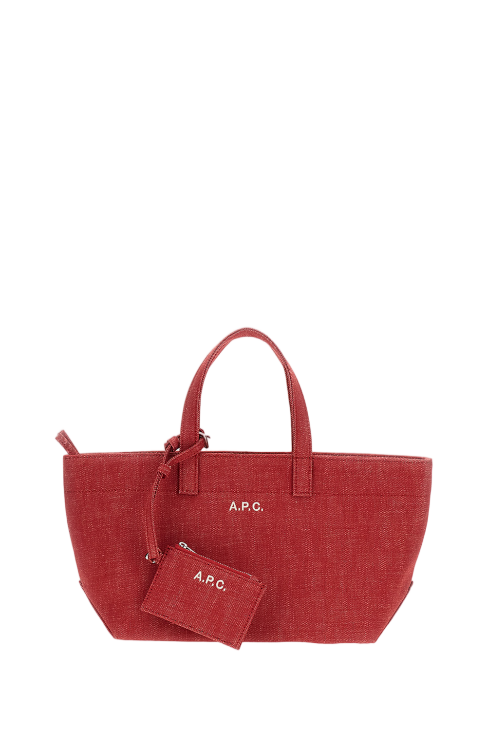 Red Le Drummer Toile Small Tote Bag