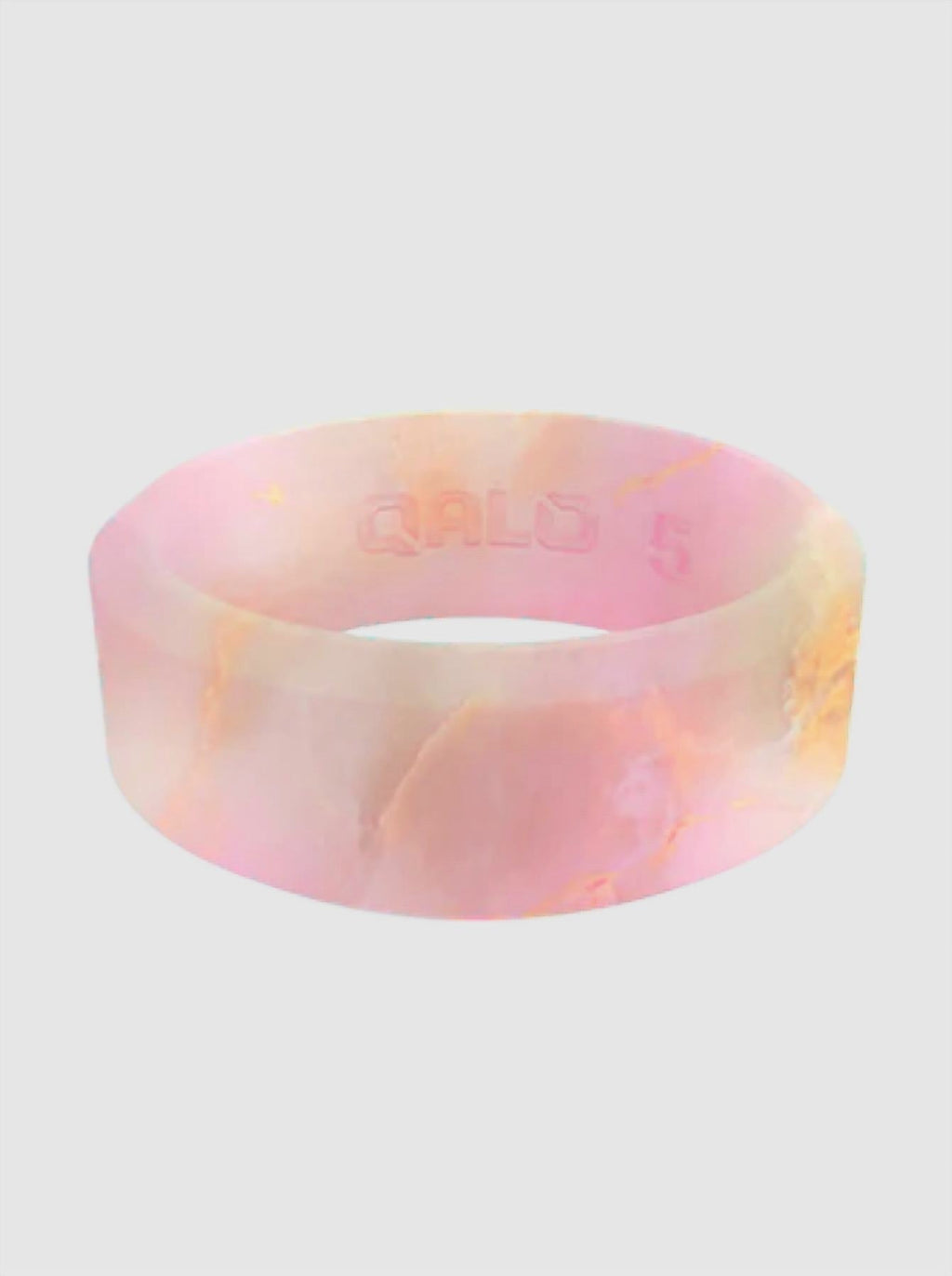 Women's Silicone Modern Rouge Ring In Metallic Marble
