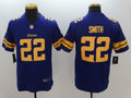 Men's Minnesota Vikings Harrison Smith #22 Purple Game Player Jersey1