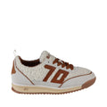 Women's Jogger Ft Sneakers In Milk Ice Cuoio