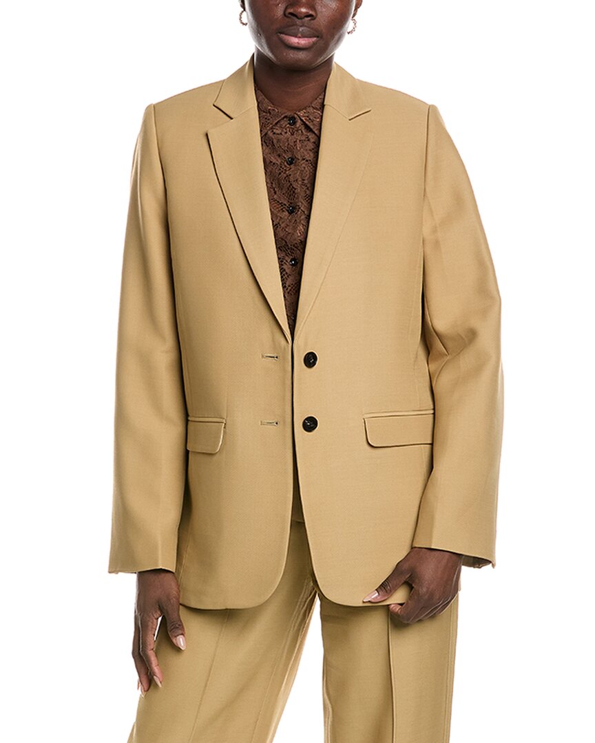CO Boxy Wool-Blend Blazer
