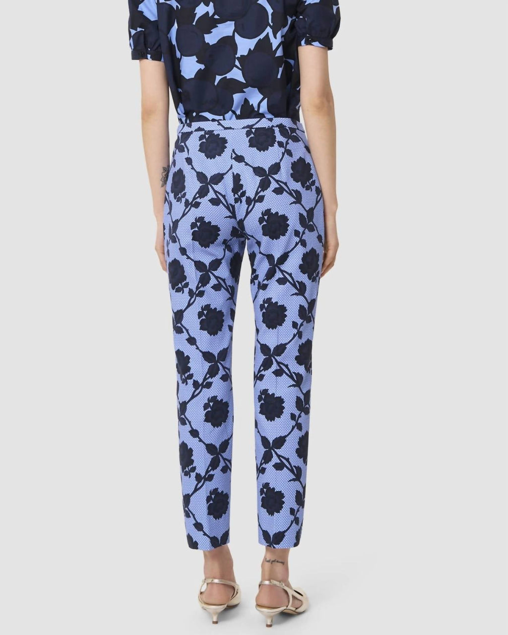 Jacquard Pants In Horizon