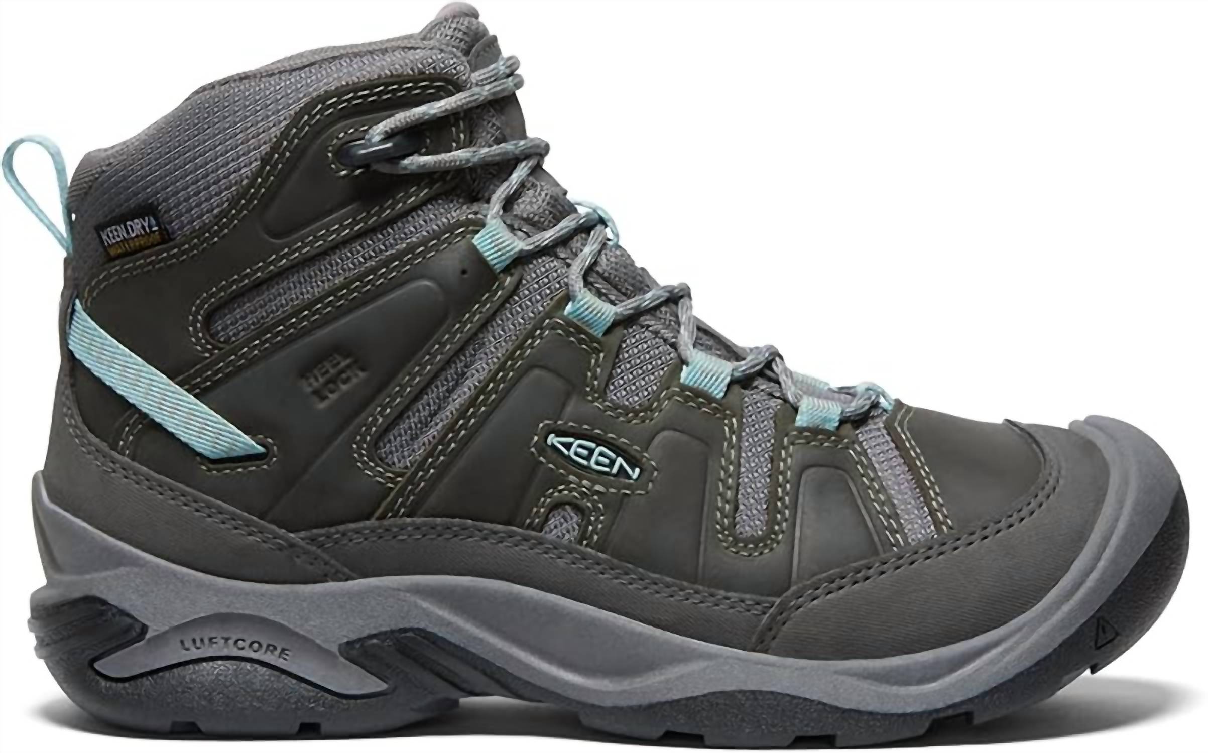 Women's Circadia Mid Waterproof Hiking Boot In Steel Grey