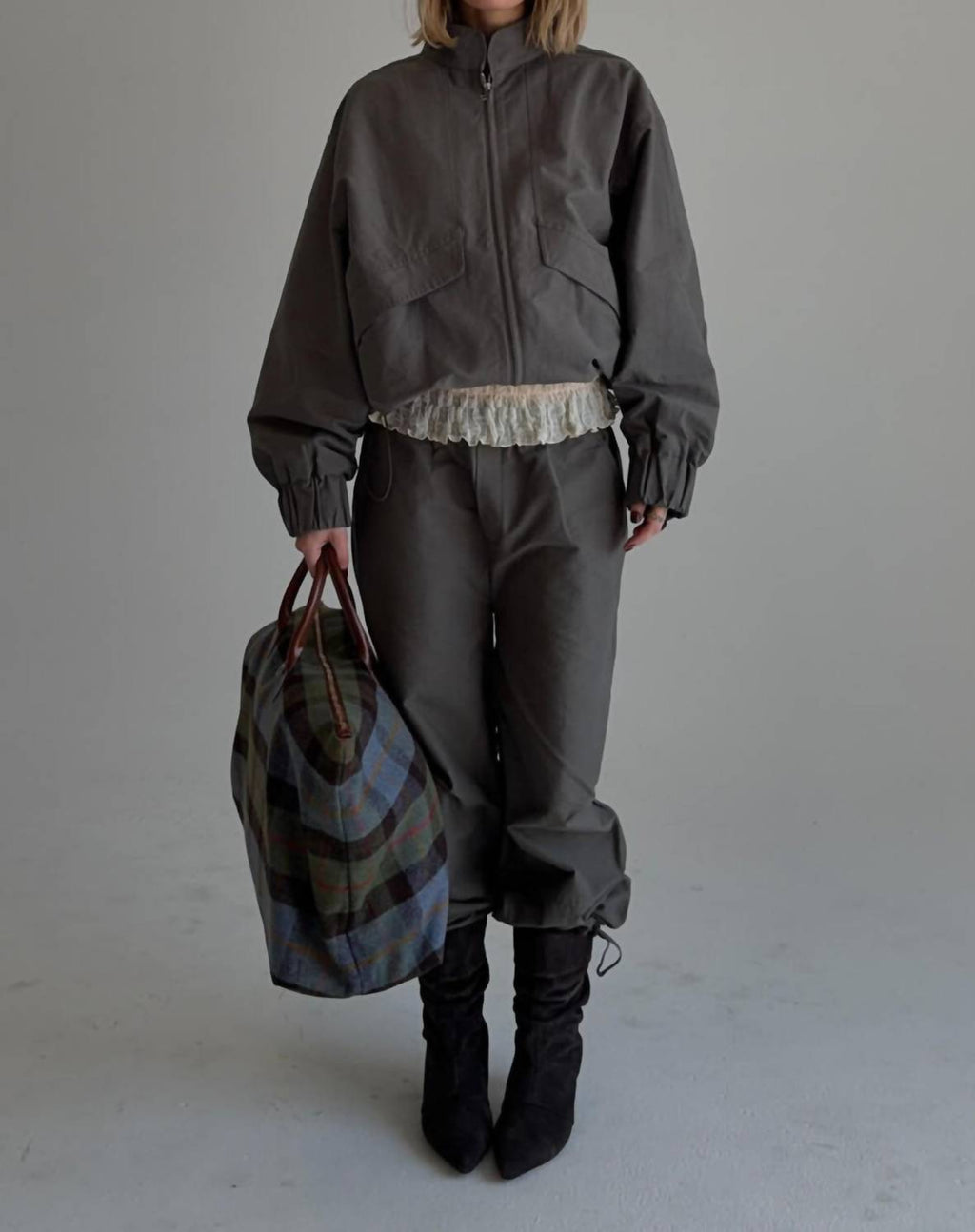 Sable Jacket In Charcoal